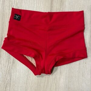 Kandi Kouture CXL Red Shorts